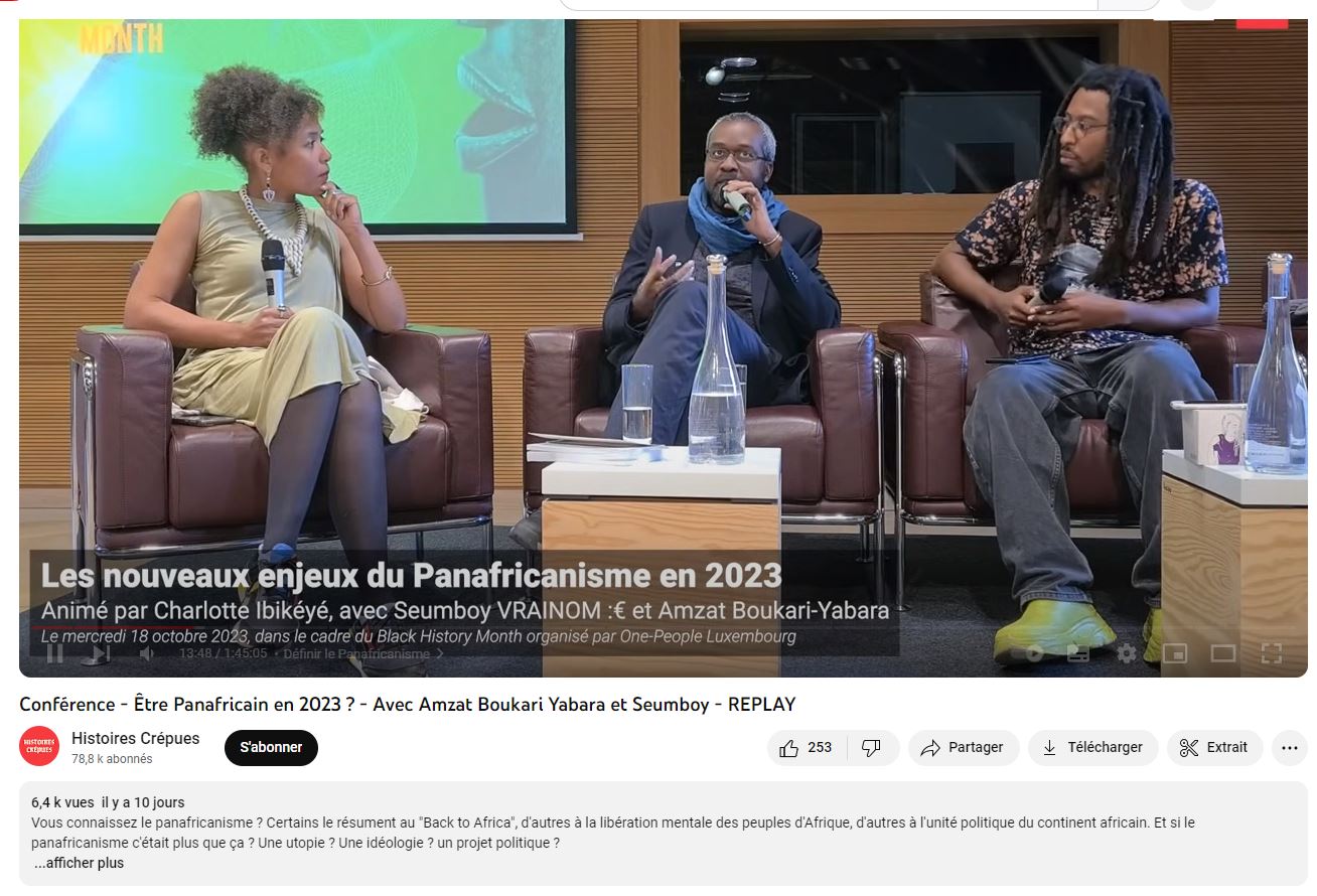 Black History Month Luxembourg; Antiracisme Luxembourg